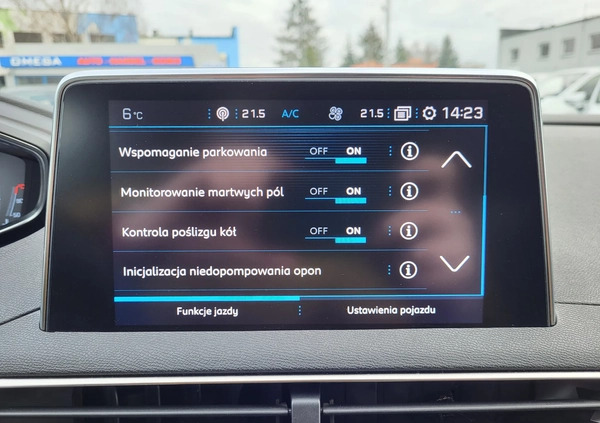 Peugeot 5008 cena 69900 przebieg: 184000, rok produkcji 2018 z Szczebrzeszyn małe 254